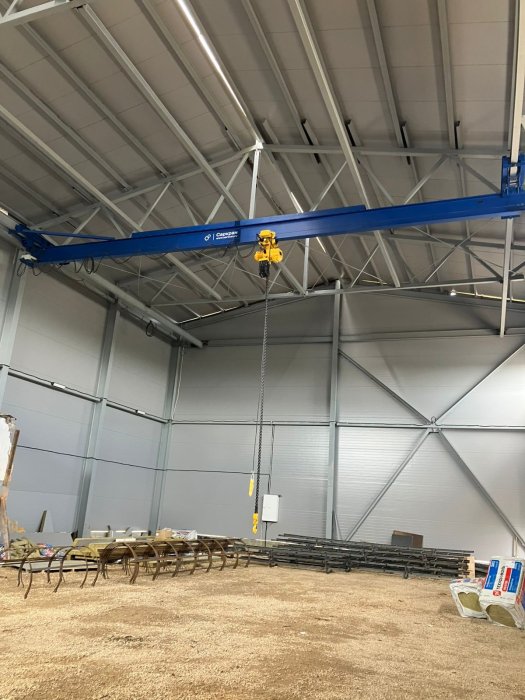 Кран подвесной г/п 5т. пролёт 10м.