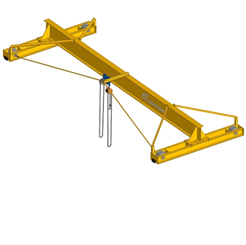 Кран-балки опорные ручные